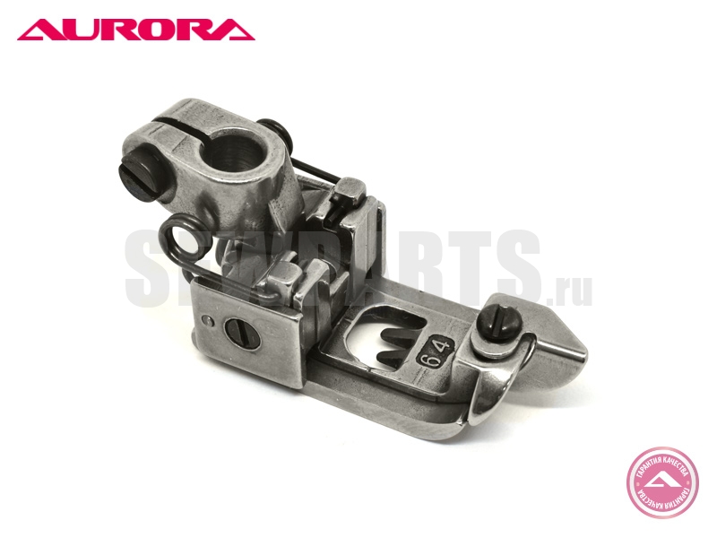 Прижимная лапка стандартная для плоскошовных машин с плоской платформой (3х 6,4 мм) (арт. 257461-64) Aurora